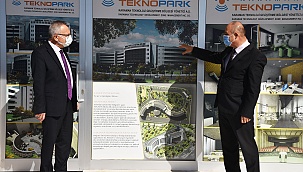 KMÜ Rektörü Ak Hoca Karaman Teknopark ve İşgem'i ziyaret etti
