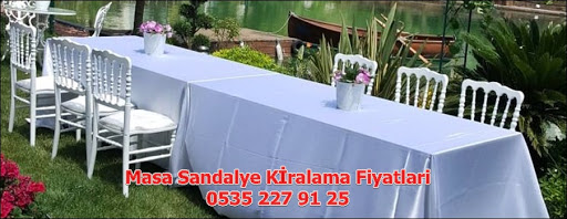 Organizasyon İçin Tiffany Sandalye Kiralama