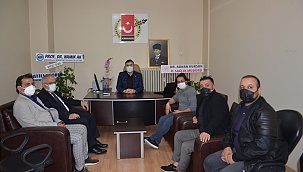 Rektör Ak Hoca Gazeteciler Cemiyetini Ziyaret Etti