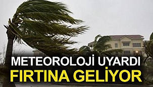 Soğuk ve yağışlı havayla birlikte Karaman'a fırtına geliyor