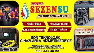 KARAMAN'DA SEZEN SU TIKANIK AÇMA BAYRAMDA 7/24 HİZMETTE