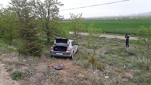 Karaman - Konya Yolunda Kaza 1 yaralı