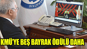 Karamanoğlu Mehmetbey Üniversitesi'ne Beş Bayrak Ödülü Daha