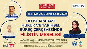 KMÜ'DEN FİLİSTİN ÖZEL YAYINI