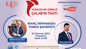 2021 Yunus Emre ve Türkçe Yılı İçin Aktekke Meydanındayız