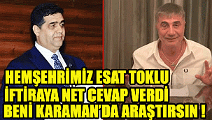 Ankara Bölge İdare Mahkemesi Başkanı Esat Toklu sessizliğini bozdu: Sedat Peker hakkında suç duyurusunda bulunacağım