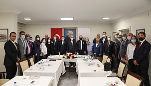 BAKAN ELVAN, KAREV TOPLANTISINA KATILDI