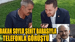 Bakan Soylu, Şehit Babasına