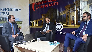 KMÜ'DE ŞEHİR VE MEDENİYET TASAVVURU KONUŞULDU
