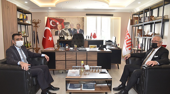 KMÜ Rektörü Ak Karaman Belediyesi iştiraki olan Ongun A.Ş.'ni Ziyaret Etti