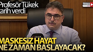 Prof. Dr. Tufan Tükek: '2022’de maskesiz hayatın başlayacağını düşünüyorum'