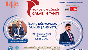 YUNUS’UN GÖNLÜ ÇALAB’IN TAHTI'NA BU HAFTA POSTNİŞİN M. FATİH ÇITLAK KONUK OLUYOR