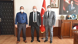 Rektör Ak'a hayırlı olsun ziyaretleri devam ediyor
