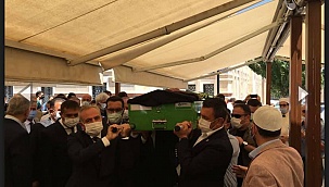 Vali Mehmet Alpaslan Işık'ın kayınvalidesi Affet Baştuğ Konya'da toprağa verildi
