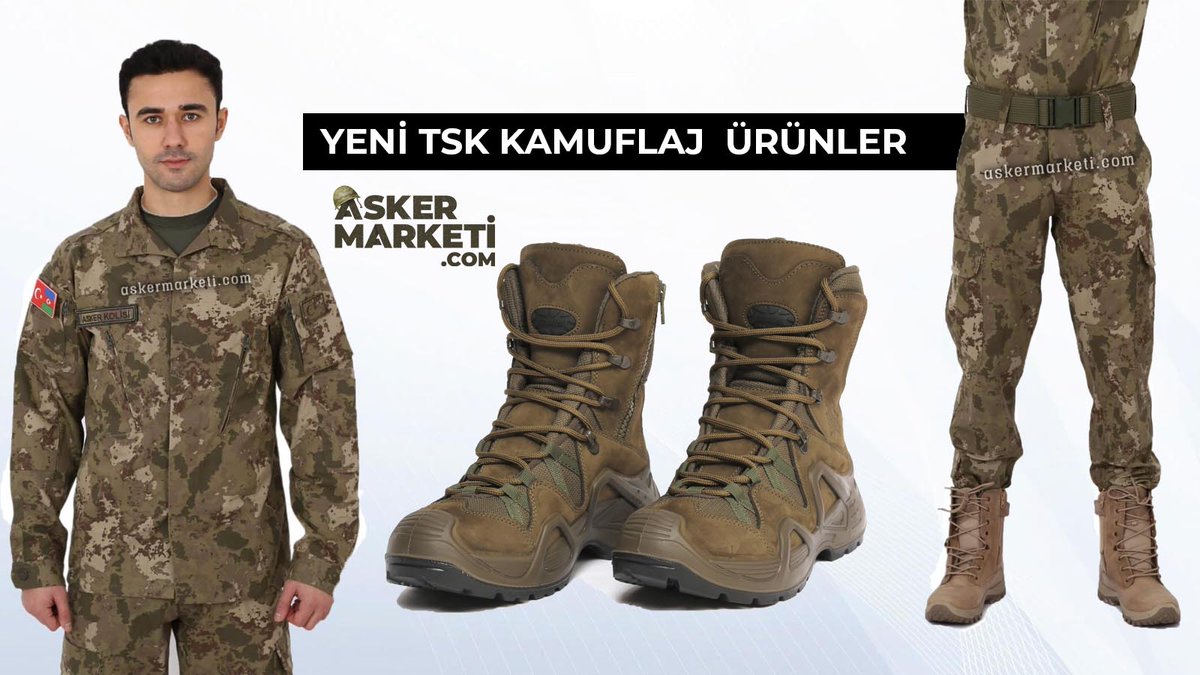 Asker Marketinde istediğiniz ürünü bulma şansı