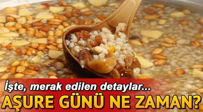 AŞURE GÜNÜ BAŞLADI