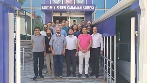 Özdemir, Memur Sen İl Temsilciliği binasında kentte görev yapan basın mensuplarıyla bir araya geldi.