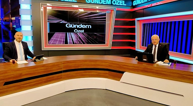 Rektör Namık Ak, KONTV'de canlı yayın konuğu oldu