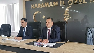 Karaman İl Özel İdaresinin hizmetleri kamuoyuyla paylaşıldı