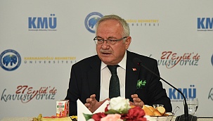 KMÜ Rektörü Namık Ak, Basın Mensuplarıyla Bir Araya Geldi