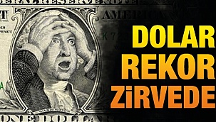 Dolar 8,97 TL'nin üzerini görerek rekor tazeledi