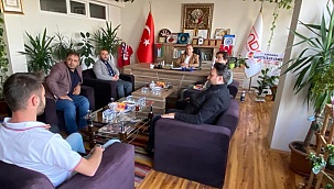 Gazeteciler Cemiyetinden Başkan Sarı'ya Hayırlı Olsun Ziyareti