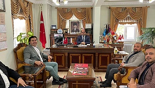 Gazeteciler Cemiyetinden İl Müftüsü Faruk Gürbüz’e Ziyaret