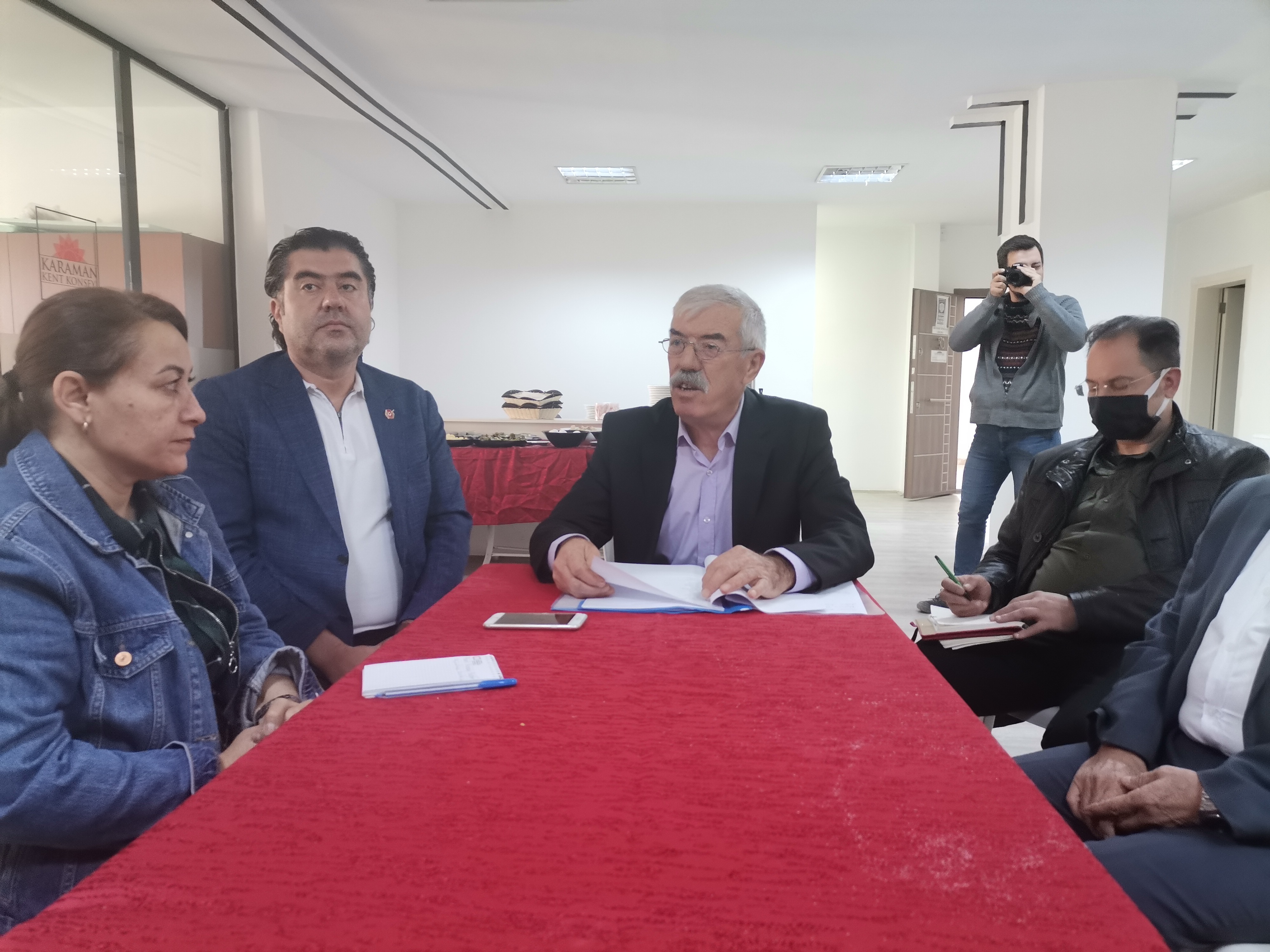 Karaman Kent Konseyi Faaliyet Raporunu Basınla Paylaştı