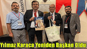 TGF Genel Kurulunda Yılmaz Karaca Yeniden Başkan Oldu