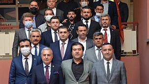 MHP Heyetinden Gazeteciler Cemiyetine Ziyaret