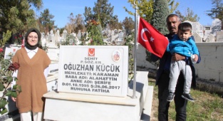 Şehit kız kardeşi Saliha Küçük: - 