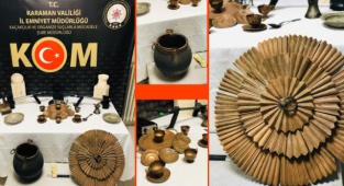 Karaman Polisi Tarafından Tarihi Eser Operasyonu