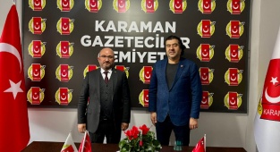 Şahin'den Gazeteciler Cemiyetine Ziyaret