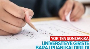 Son Dakika: Üniversite sınavına gireceklere müjde! Üniversiteye girişte TYT ve AYT barajı kaldırıldı