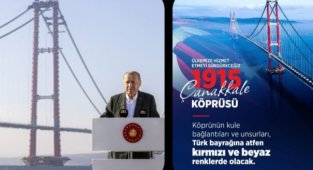 1915 Çanakkale Köprüsü Açıldı