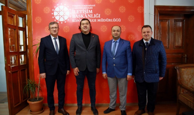 Başkan Demirkollu’dan Konya İl Müdürlerine Ziyaret