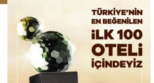 ULU RESORT TÜRKİYE'DE İLK 100 OTELDEN BİRİSİ