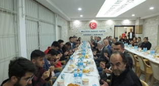 MHP Karaman Teşkilatı, basın mensuplarıyla iftarda buluştu
