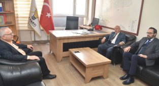 REKTÖR AK, STK VE SİYASİ PARTİ ZİYARETLERİNE DEVAM EDİYOR