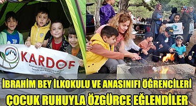 İBRAHİM BEY İLKOKULU VE ANAOKULU ÖĞRENCİLERİ DOĞADA ÖĞRENEREK EĞLENDİLER!
