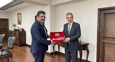 Fatih Doğan'dan Vali Akkoyun'a Hayırlı Olsun Ziyareti