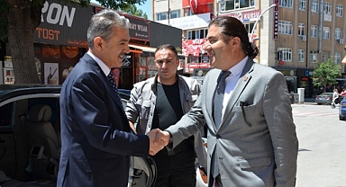 Vali Akkoyun'dan Gazetecilere İade-i Ziyaret