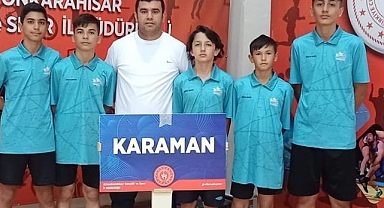 Karaman Anadolu Yıldızlar Lig’i Erkek Badminton Takımı Finalde