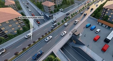 İzmir Aliağa'da trafik 'bat-çık' çözümü