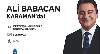 BABACAN KARAMAN'A GELİYOR