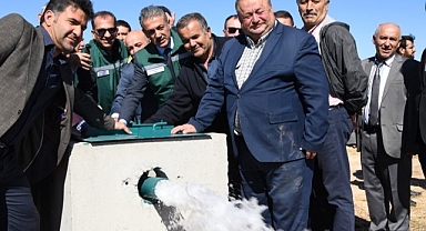 Vali Akkoyun, Taşkale Göleti Vana Açılışına Katıldı
