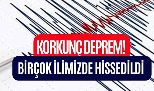 Düzce'de 5.9 şiddetinde deprem