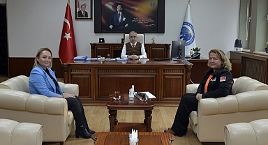 KMÜ REKTÖRÜ KARAMAN'A HAYIRLI OLSUN ZİYARETLERİ DEVAM EDİYOR