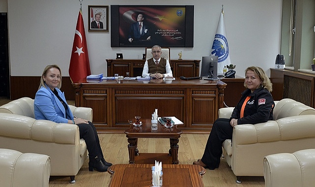 KMÜ REKTÖRÜ KARAMAN'A HAYIRLI OLSUN ZİYARETLERİ DEVAM EDİYOR