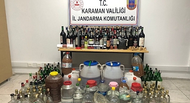 Yılbaşı Öncesi Jandarmadan Kaçak Alkol Üreticisine Baskın